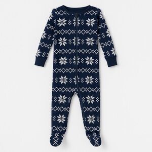 Union Suit Baby Pajamas Size 6-12M‎ One Piece Body Suit Snug Fitting Babies New
